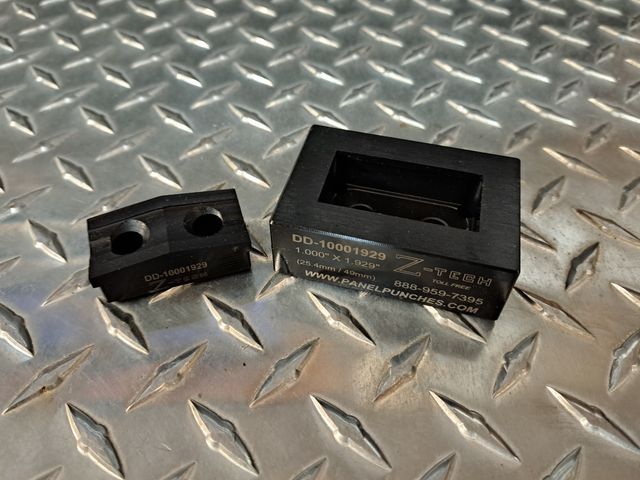 Custom Dandy Die1.000" by 1.929" (24.5MM by 49MM)