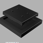 Custom Super Dandy BV Die Set, Opening 7.063" x 7.750" with 0.205" radius corners for IRISS CAP-24  (Requires our Balanced Drive System, the DG-IR-CAP-24 drill guide template and hydraulic power source for operation)