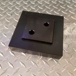 Super Dandy Die DIN-4 , Heavy Duty Version, 3.626" X 3.626", (92.1MM X 92.1MM), Industry standard opening 