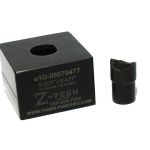 Custom Micro Dandy Die Set  - Single Stud Pull - "D" 0.507  Dia. by .477" Over Flat 