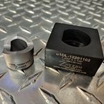 Custom uDL750- Die Set, 1.220" dia by 1.102" over flat single D (31MM by 28MM).   S7 Tool Steel Punch ,  rated to 12 gauge stainless steel