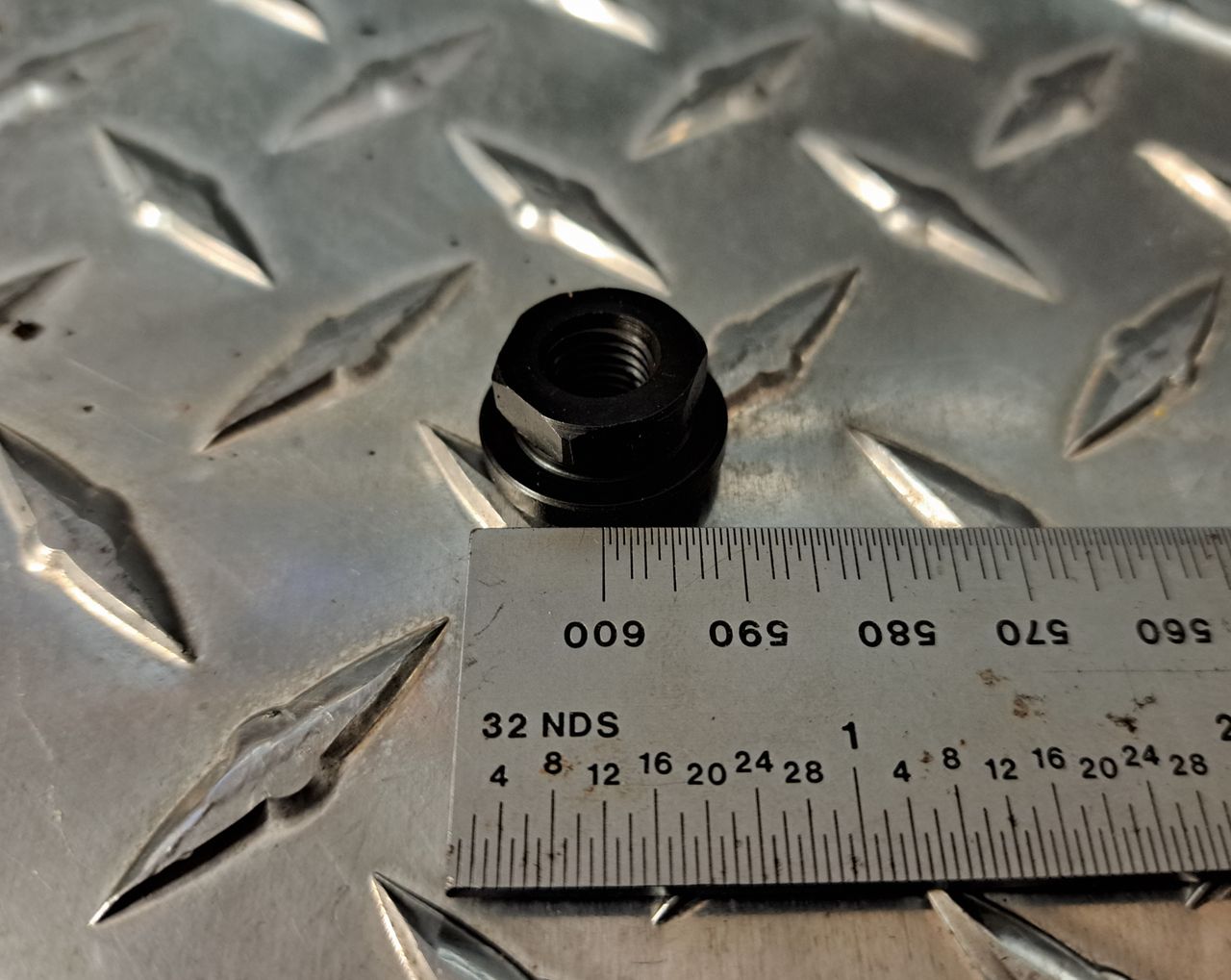 5/16 - 24 UNF Flange Nut