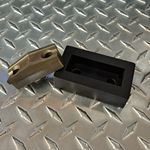 Custom Dandy Die Set 1.175" by 2.825"  Standard .017" radius corners. 