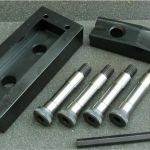 Opening Size 1.378" x 3.386 ", (35MM x 86MM) Standard opening for Harting "B" series and Wieland connectors.  Includes drill guide holes in base for drilling device mounting holes.  Also compatible with Murrplastik KDL 16 Cable entry gland plates