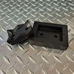 Custom Dandy Die Set 1.448" by 3.020"  Opening for LEL series CB ganged 4 up with drill guides for m...
