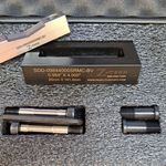 Custom Super Dandy Die Set 0.984" by 4.000" with Standard Radius (SR), MC; 0.073" punch corner radius, 0.020" shear clearance, specialty Mullion Cutter.  Requires the BV-200-6 Balanced Drive System consisting of 1ea BV-200-6, 2ea CYL-201 Cylinders and a suitable Hydraulic Power Source)