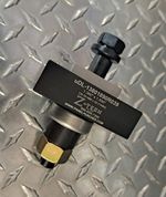 Custom uDL750- Die Set, 1.380" (35.0 mm) diameter by 1.890" (48.0mm)  with 0.157" (4.0 MM) Radius corners.   S7 Tool Steel Punch, rated to 12 gauge stainless steel