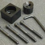Custom Round Die with Flat 1.002" Diameter by 0.940" over flat (Note- non standard, not to D38999M) ...