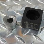 Custom u1DM Dieset 1.080" Dia. 1.035" Over Flat Single M Pull Stud,  S-7 Steel Punch 