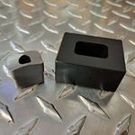 Custom uDL series die set,  1.457" by 1,654" with standard  .017" radius corners. 
