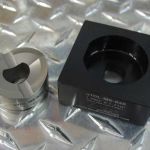 MS Shell 25 "D"  Die Set 1.760" Dia.  1.710" Over Flat Mil Spec D38999 Shell "J".    Heavy Duty S-7 Center,  rated to 12 gauge stainless steel
