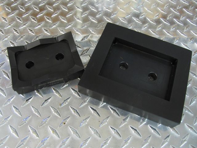 Custom Super Dandy Die Set For the ABB OPMP-01 Remote Keypad.  Trapezoid opening size 3.583" x 4.565" x 4.047" 