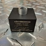 Custom Micro Dandy Die Set  - Single Stud Pull - Double "D" 0.602  Dia. by 0.535" Over Flats 15.3 MM ...