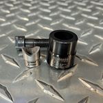 Custom Round Die Set 0.585"  Dia. S-7 Tool Steel Punch 3/8" x 24 Pull stud  Approved for Stainless Steel