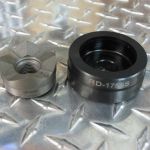 Custom Round Die 1.755" Dia  Includes S-7 tool steel punch,  rated to 12 gauge stainless steel Requi...