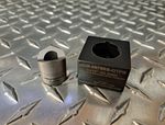 Custom uDM Dieset, 0.875" Diameter (22.5 MM) S-7 Tool Steel Punch with key For Mini series OilTite Pushbuttons 