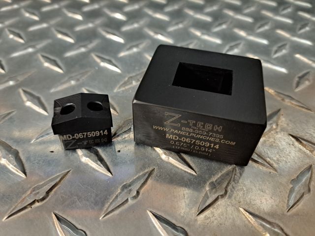 Custom Mini Dandy Die Set 0.675" by 0.914"