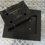 Custom Super Giant Dandy Die Set 3.687" x 6.625" Special design, low profile, D-2 Tool Steel Base