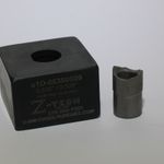 Custom Micro Dandy Die Set  - Single Stud Pull - "D" 0.536"  Dia. by .509" Over Flat 