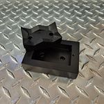 Custom Dandy Die Set 1.448" by 3.020"  Opening for LEL series CB ganged 4 up with drill guides for m...