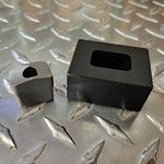 Custom uDM Die Set 0.976" by 1.291" with 0.250" radius corners. 