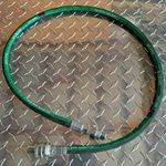48" Long, High Pressure (10,000psi MAX) Hose Assembly for use on Milwaukee, Power-X and other commercially available hydraulic Pumps that have a 3/8" High Pressure Quick Coupling. 