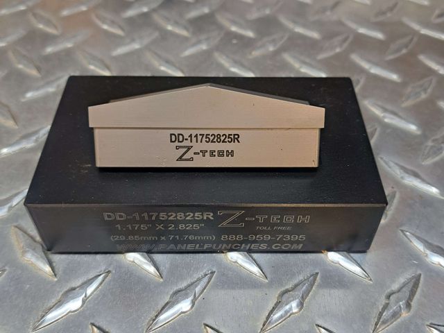 Custom Dandy Die Set 1.175" by 2.825"  Standard .017" radius corners. 