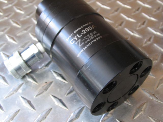 Universal Draw Cylinder -  Pulls all models of Dandy die as well as any standard Greenlee die set.