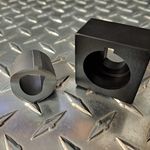 Standard Oil Tight Push Button Opening 1.210" (30.5 MM) With Key S7- Tool Steel Punch Rated for up to 12 Gauge Stainless Steel