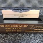 Custom Super Dandy Die Set 0.984" by 4.000" with Standard Radius (SR), MC; 0.073" punch corner radius, 0.020" shear clearance, specialty Mullion Cutter.  Requires the BV-200-6 Balanced Drive System consisting of 1ea BV-200-6, 2ea CYL-201 Cylinders and a suitable Hydraulic Power Source)