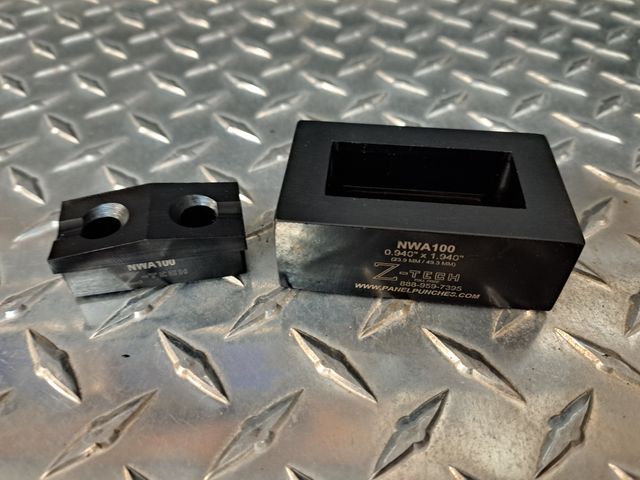 Custom Dandy Die Set 0.940" by 1.940" (23.9 MM by 49.3MM) 
