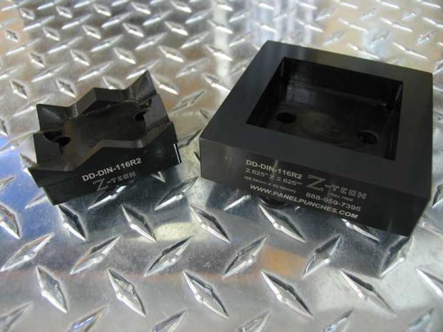 Dandy Die Standard DIN opening size 2.625" x 2.625"