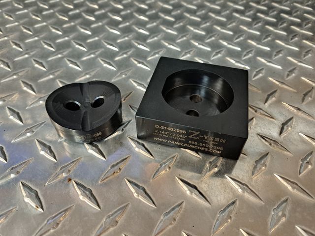 Custom "D" Dieset 2.140" Dia. 2.095" Over Flat