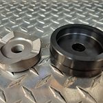 Round Die 3.701" (94.2MM) Dia.   For use on 16 Gauge Mild Steel 