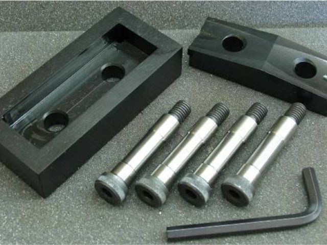 Custom Super Dandy Dieset Nibbler, 5.810" wide cut for enlarging existing panel openings.  Requires CYL-200D cylinder and a hydraulic power source for operation