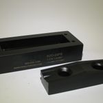 Super Dandy Dieset, Opening size 1.378" x 4.606",  35MM x 117MM Standard opening for Harting "B" series and Wieland connectors.  Also compatible with Murrplastik KDL 24 Cable entry gland plates.  Includes Drill Guide Holes in die base