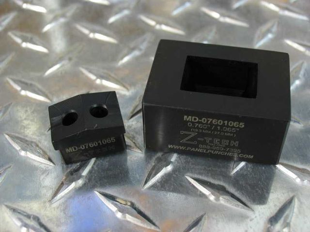 Custom Mini Dandy Die Set .760" by 1.065"