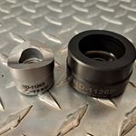 Custom Round Die 1.126" Dia  Includes S-7 tool steel punch,  rated to 12 gauge stainless steel.
