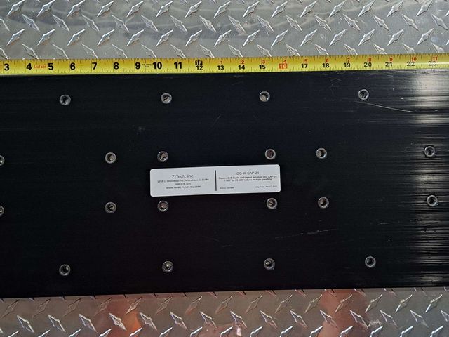 Custom Drill Guide and Layout template Iriss CAP-24,  7.063" by 22.500" Utilizes multiple punching