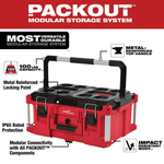 Milwaukee 48-22-8425 PackOut Tool Case with Custom CNC cutout(s) for BV-200-6 and 2ea CYL-200-Series Cylinders