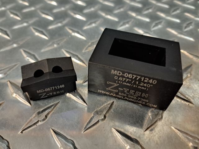 Custom Mini Dandy Die Series 0.677" by 1.240"