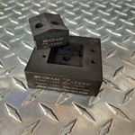 Mini Dandy Dieset, 1.530" x 1.448" (38.86mm x 36.8mm) - For the Carling CA , Eaton AM/S and Airpax LEL series 2-pole breaker with drill guide holes