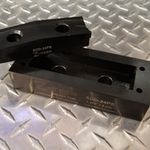 Super Dandy Dieset, Opening size 1.378" x 4.606",  35MM x 117MM Standard opening for Harting "B" series and Wieland connectors.  Also compatible with Murrplastik KDL 24 Cable entry gland plates.  Includes Drill Guide Holes in die base