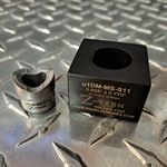 MS Shell 11 "D"  Die Set,  0.825 Dia. 0.770 Over Flat Mil Spec D38999 Shell "B" Single M Pull Stud