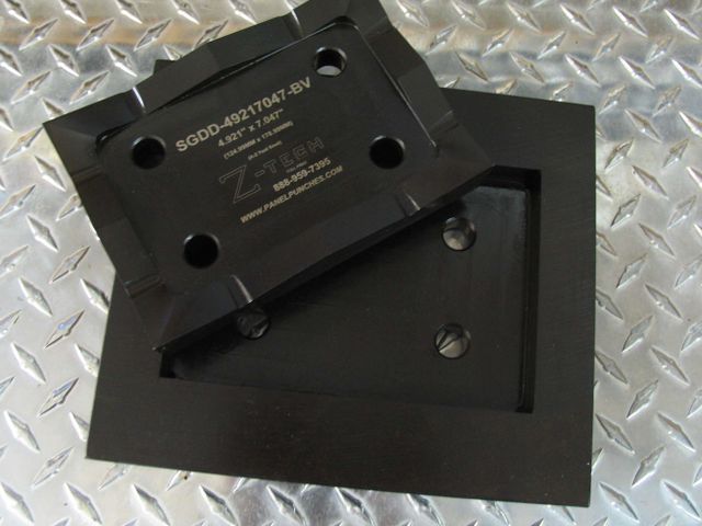 Custom Designed Super Giant Dandy Die Set for Versaroll upgrade to A-362408LP panel per supplied documentation.  (Requires the BV200 dual cylinder pulling system
