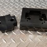 Custom Super Dandy Die Special "+" type opening over all 3.625" by 3.195" Complete with drill guide holes