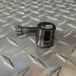 Custom Round Die Set 0.585"  Dia. S-7 Tool Steel Punch 3/8" x 24 Pull stud  Approved for Stainless Steel