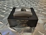 Custom uDL750- Die Set, 1.560" by 1.840" with .120" R corners.  Includes two drill guide holes per documentation for FHL34W-11 Fuse Holder