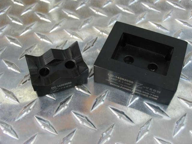 Custom Dandy Die Set 1.420" by 2.050" EDAC120 opening per spec. 