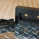 Custom Super Dandy Die Set, 1.562" by 4.250" with .438" radius.  Includes drill guide holes per documentation